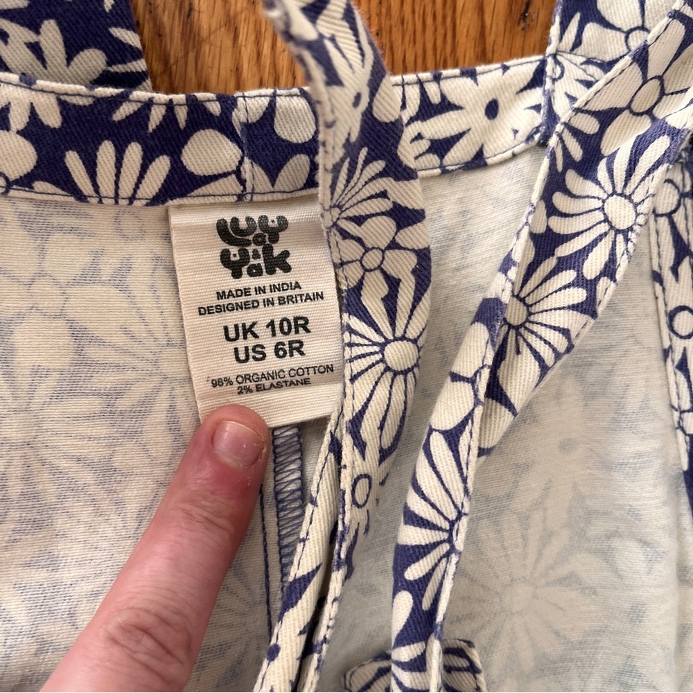 Floral Print Lucky & Yak Overalls - Picture 3 of 3